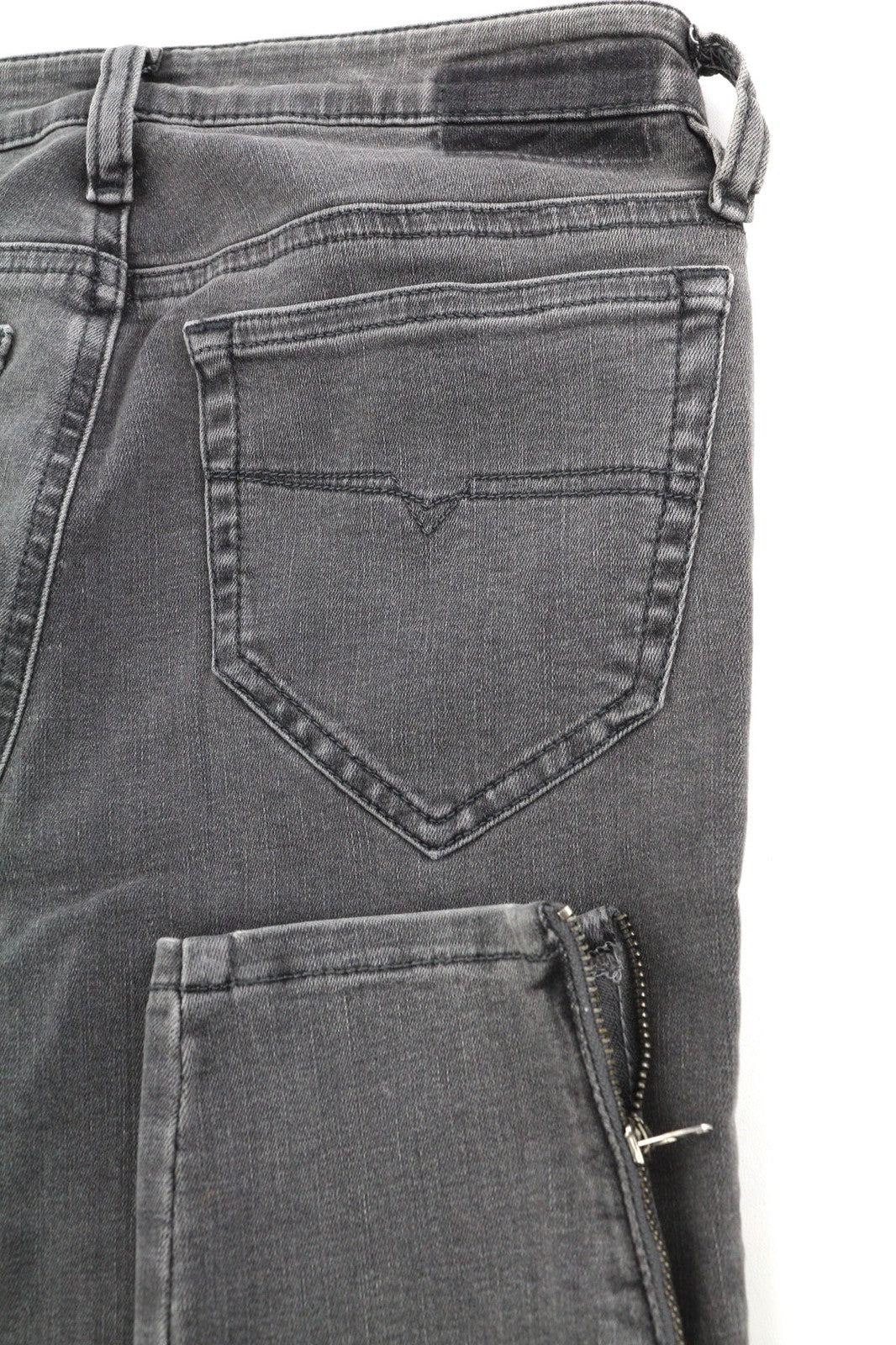 DIESEL Skinzee-Zip 0681F Womens Jeans W24/L32 Super Slim Skinny RRP€180