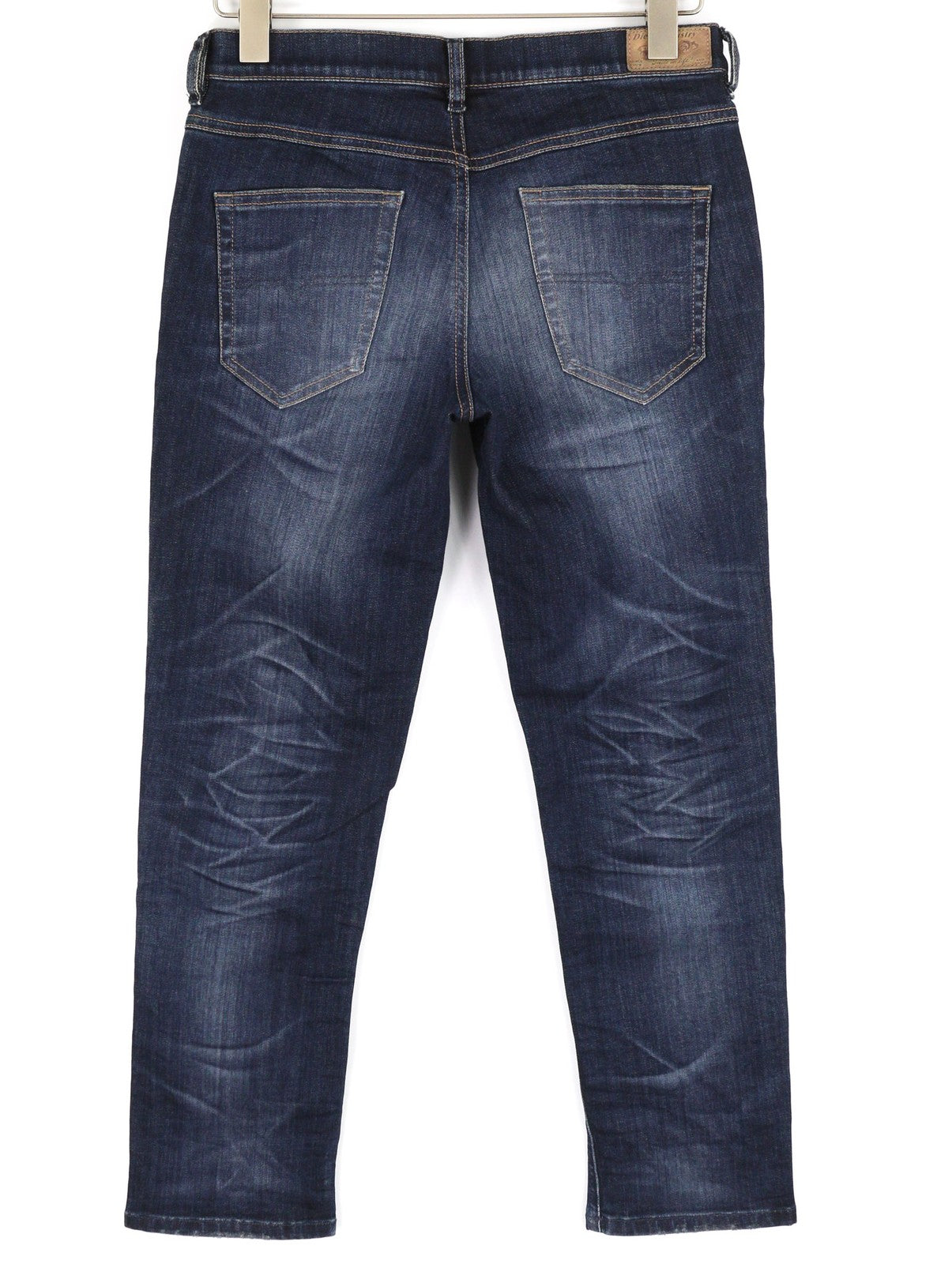 DIESEL Belthy-Ankle 0854T Womens Jeans W26 RRP€230 Slim Straight Low Waist Blue