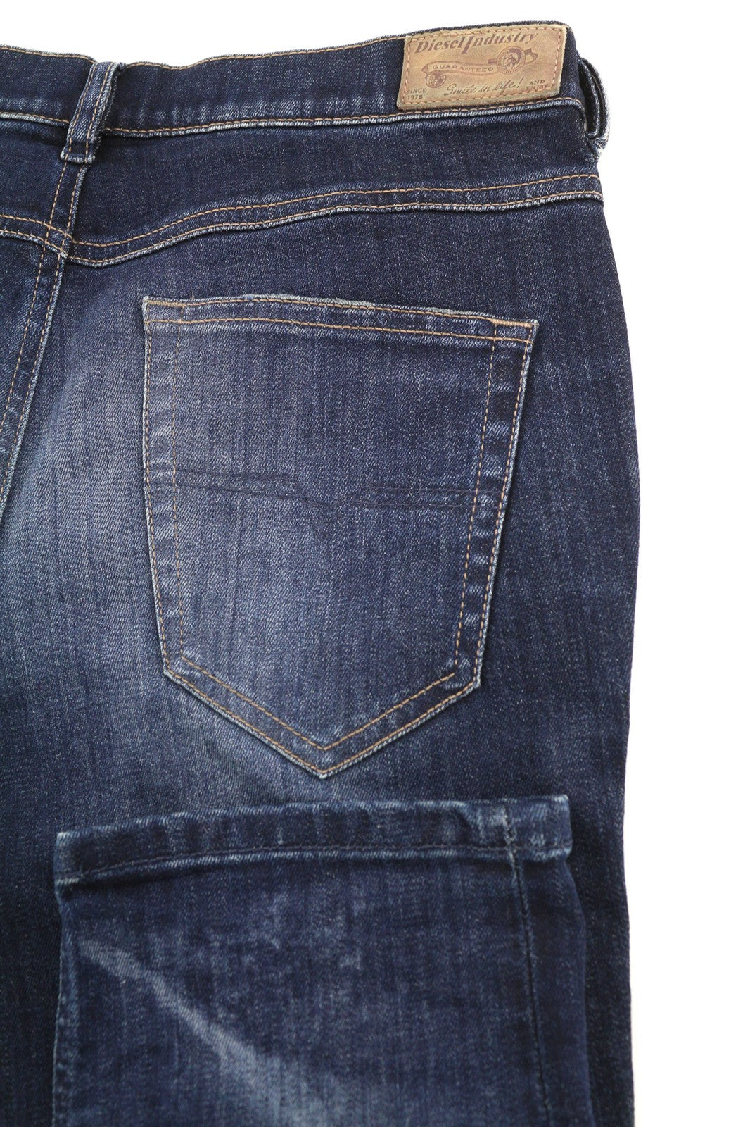 DIESEL Belthy-Ankle 0854T Womens Jeans W26 RRP€230 Slim Straight Low Waist Blue