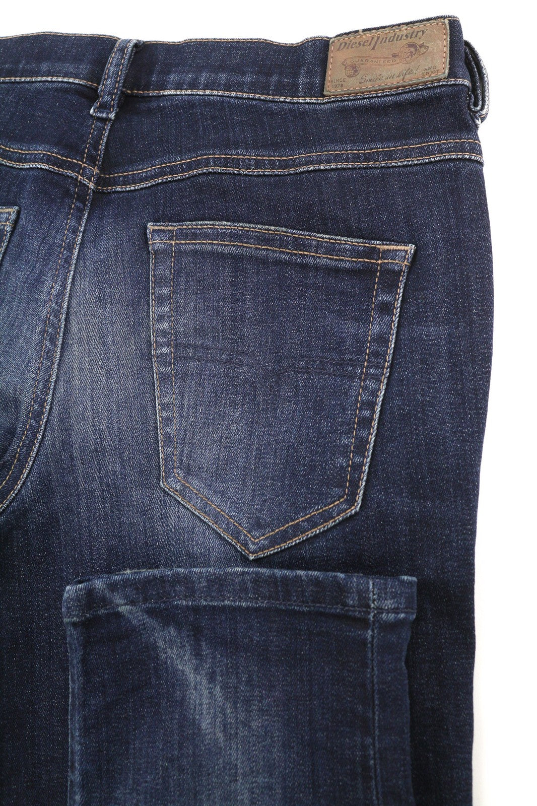 DIESEL Belthy-Ankle 0854T Womens Jeans W24 RRP€230 Slim Straight Low Waist Blue