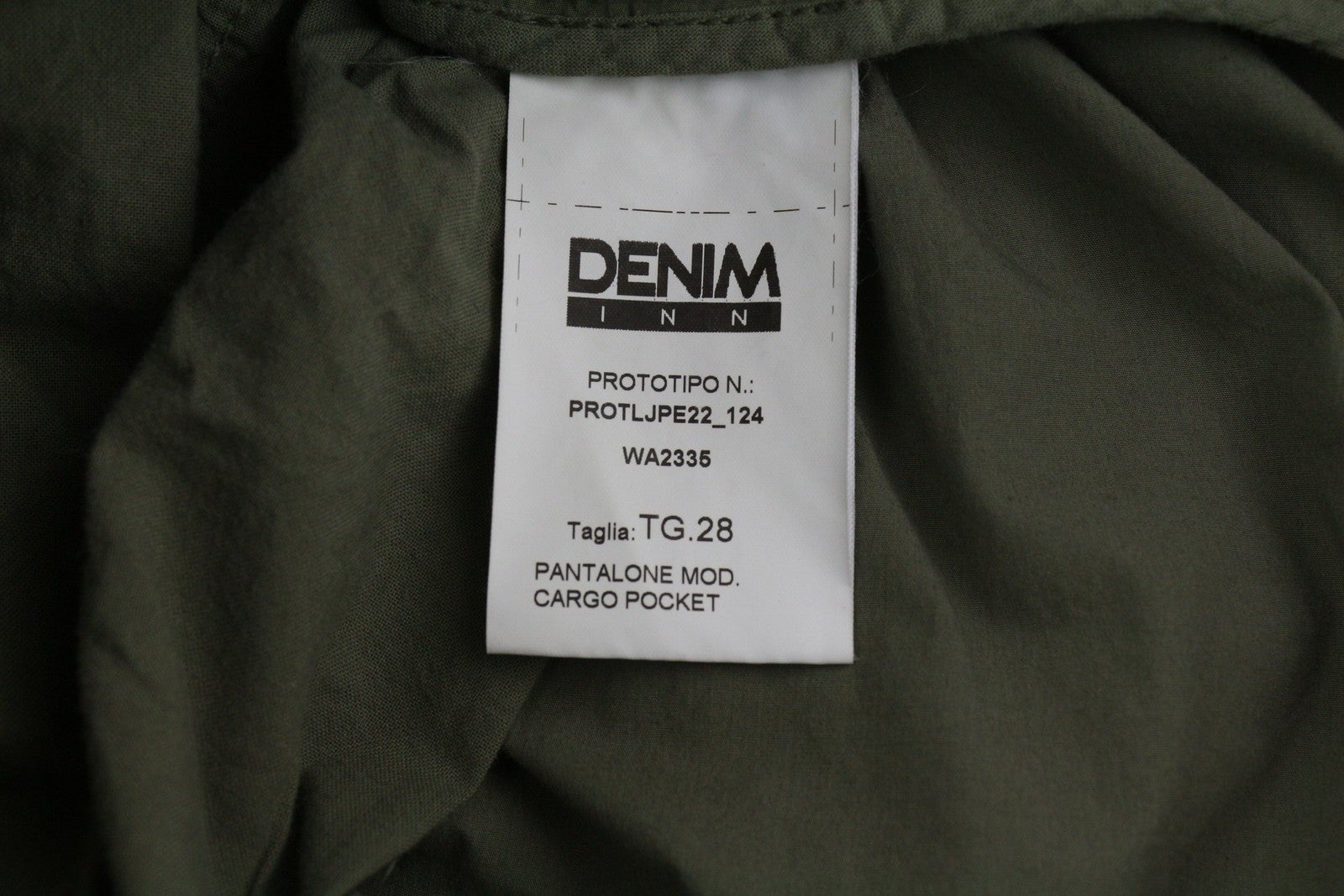 LIU JO Cargo Pocket Womens Trousers W28 Khaki Straps Details Belted High Waist