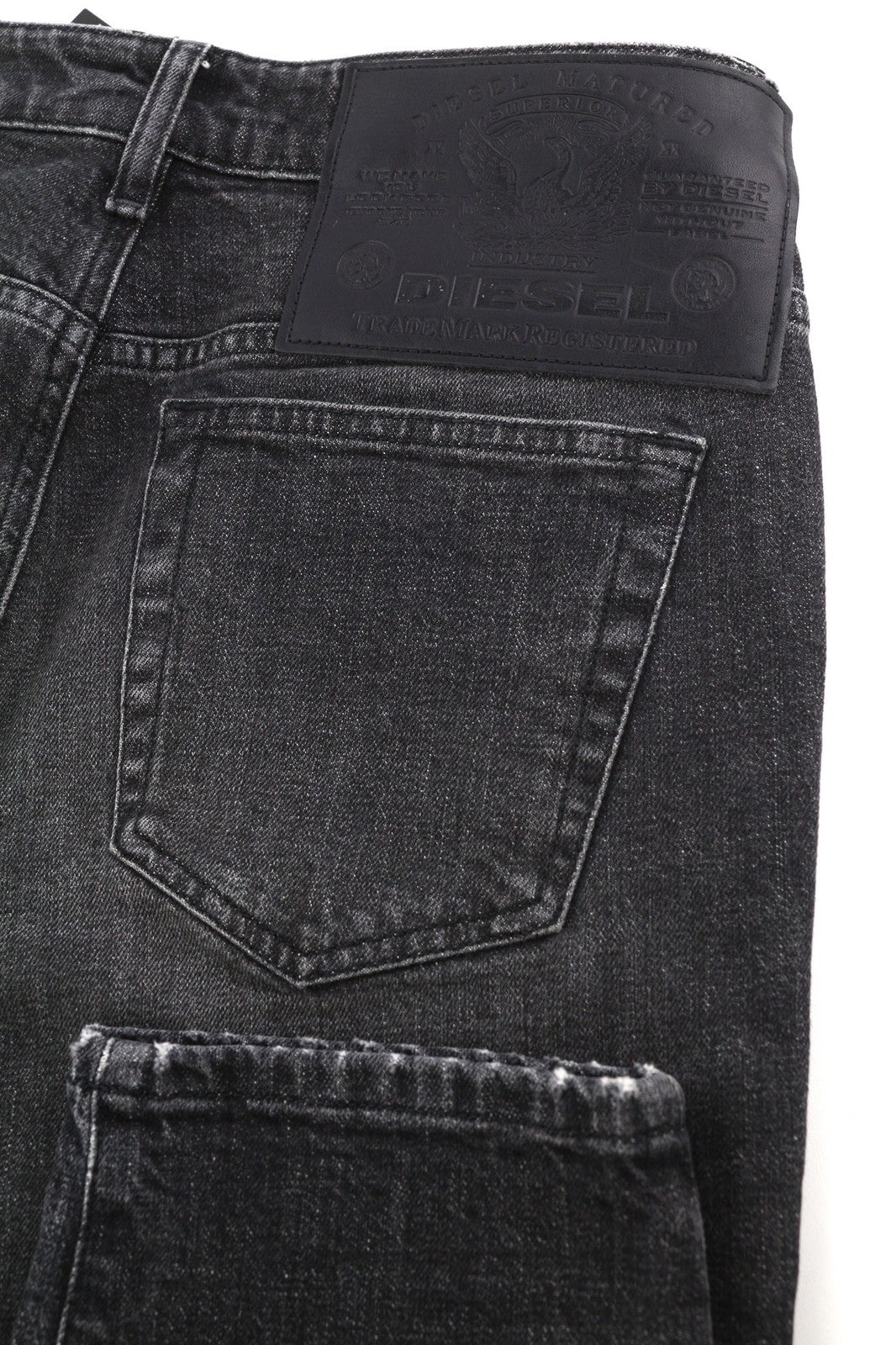 DIESEL D-Joy 09B12 Womens Jeans W26/L32 Slim Regular Stretch Wash Black RRP€175