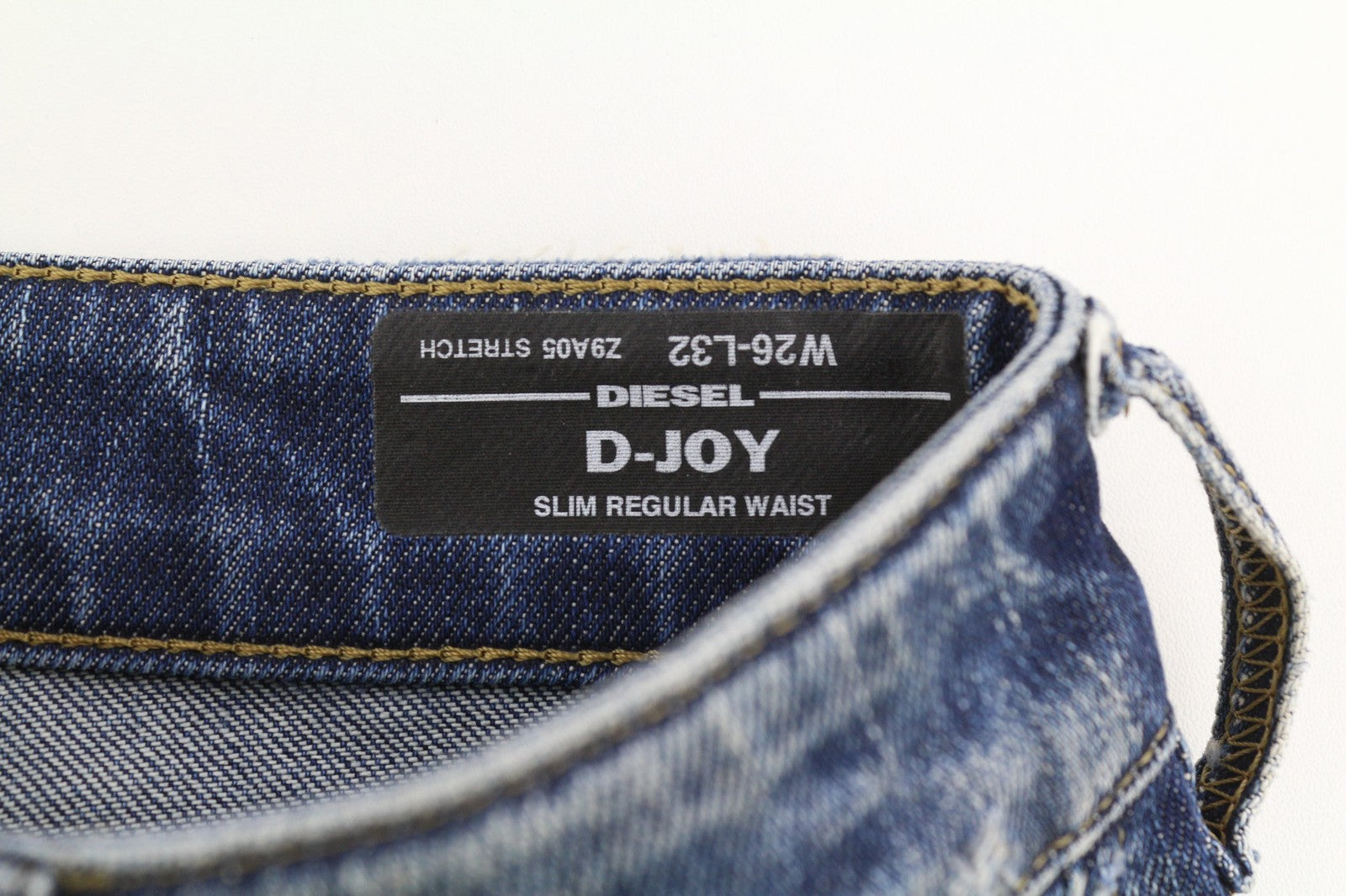 DIESEL D-Joy Z9A05 Womens Jeans W26/L32 Slim Regular Waist Stretch Wash RRP€195