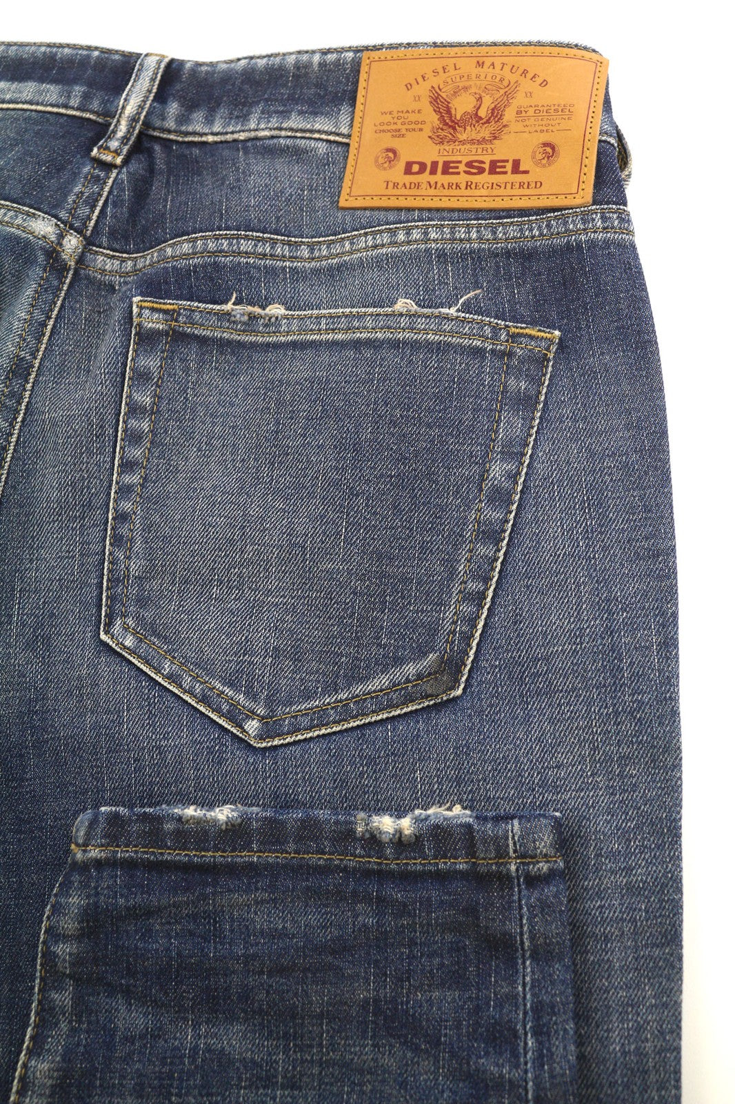 DIESEL D-Joy Z9A05 Womens Jeans W28/L32 Slim Regular Waist Stretch Washed Blue