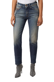 DIESEL D-Joy Z9A05 Womens Jeans W25/L32 Slim Regular Waist Stretch Blue RRP€195