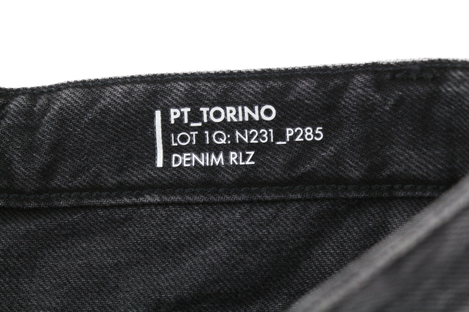 PT TORINO Tracy Womens Jeans W26  Black Straight  Rhinestones Side Ankle