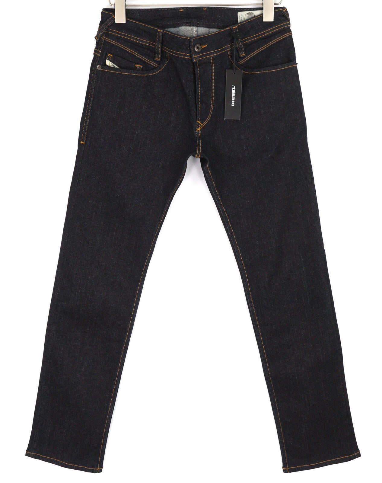 DIESEL Iakop R0841 Mens Jeans W28/L32 Regular Slim Tapered Stretch Dark Blue