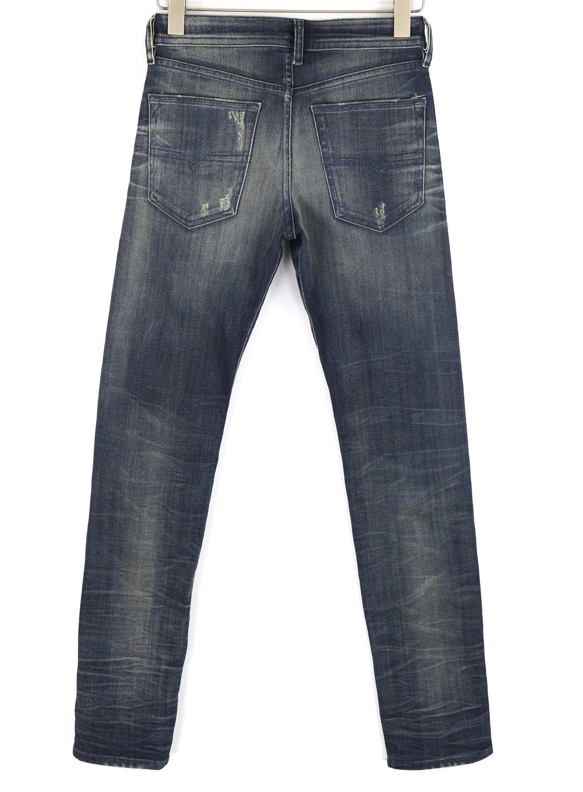 DIESEL Buster 0854S Mens Jeans W26/L32 Slim  Buttoned Ripped Distress Washed