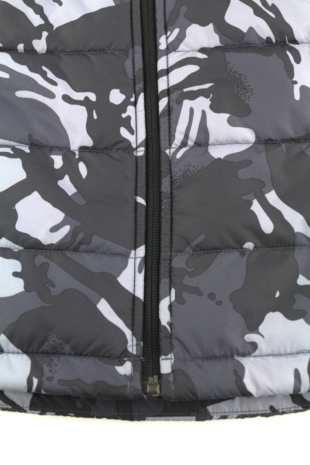 THE NORTH FACE New Wadded Mens Waistcoat XS Zip Insulation Quilted Camouflage