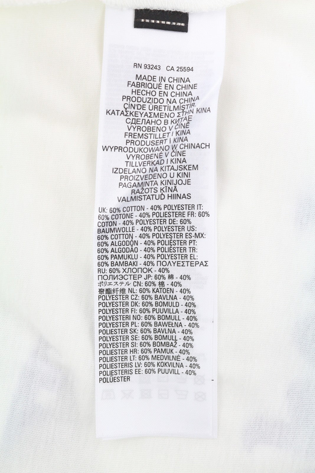 DIESEL T-Just-LS-E6 Mens T-Shirt L White Long Sleeve Crew Collar  Tricot