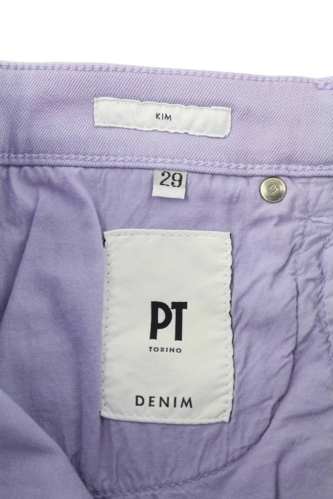 PT TORINO Kim Womens Jeans W29 Violet Purple Bootcut  Stretch Ankle RRP€225