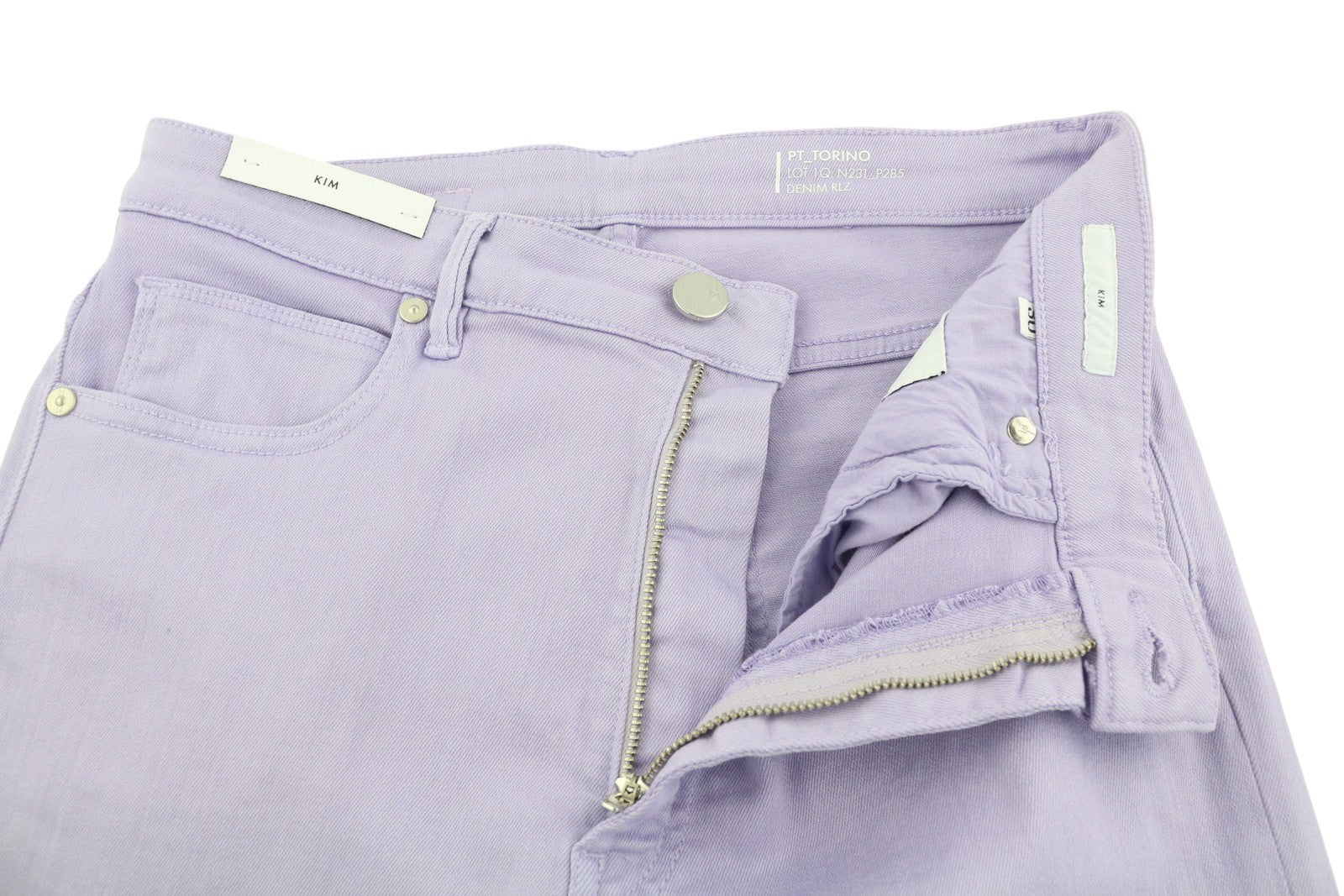 PT TORINO Kim Womens Jeans W30 Violet Purple Bootcut  Stretch Ankle RRP€225
