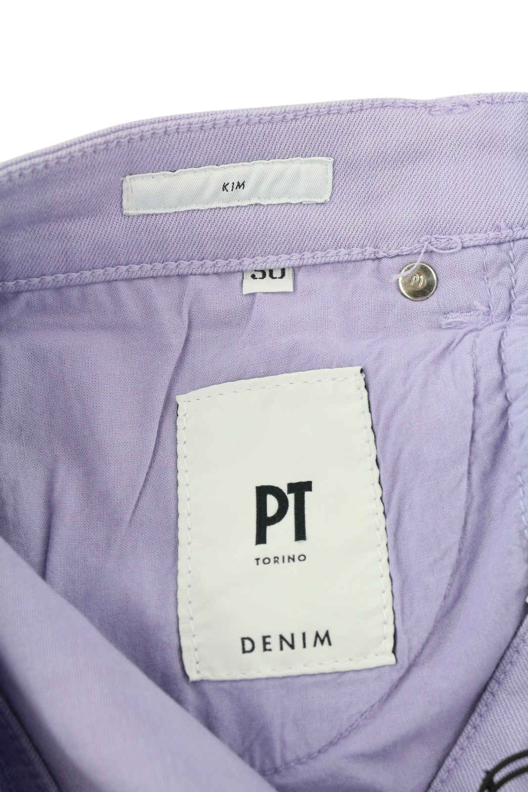 PT TORINO Kim Womens Jeans W30 Violet Purple Bootcut  Stretch Ankle RRP€225