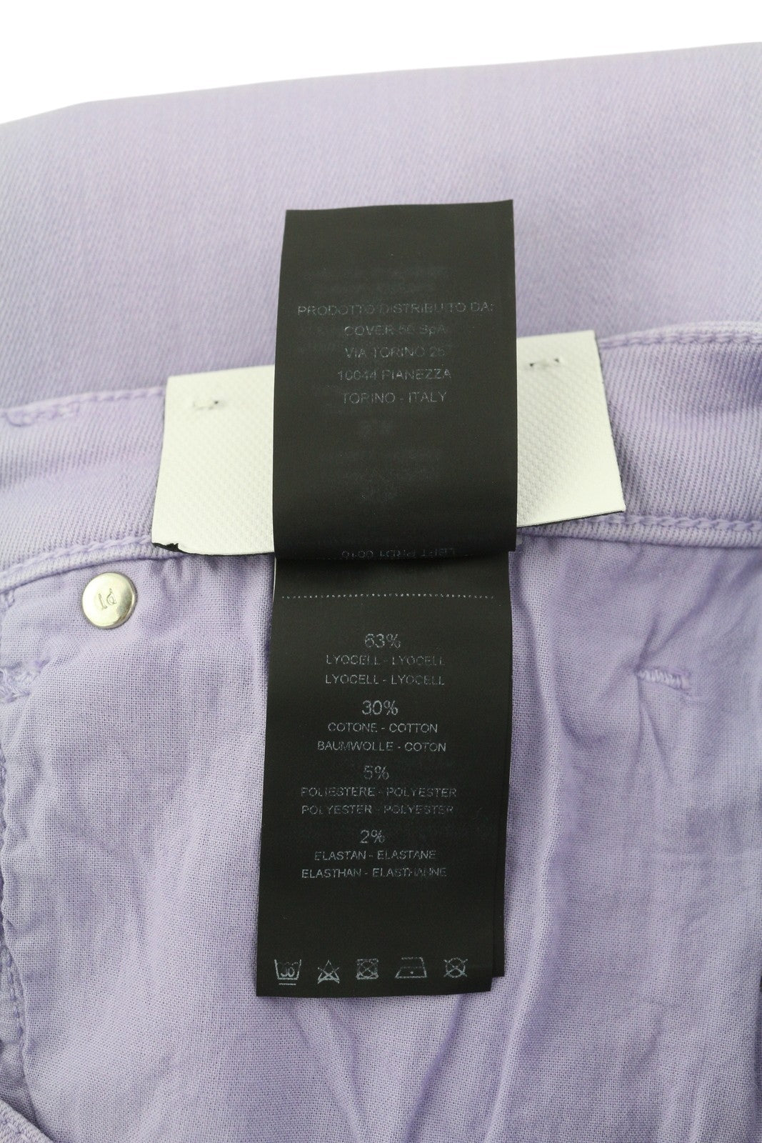 PT TORINO Kim Womens Jeans W30 Violet Purple Bootcut  Stretch Ankle RRP€225