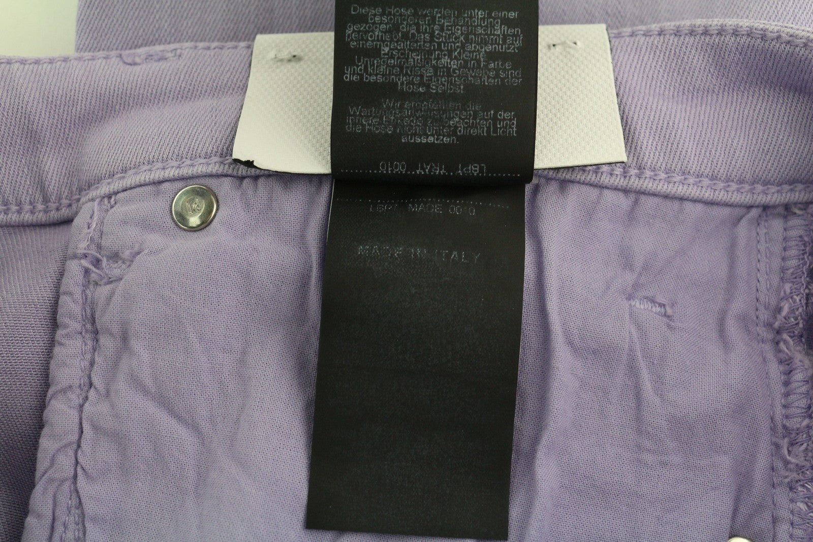 PT TORINO Kim Womens Jeans W30 Violet Purple Bootcut  Stretch Ankle RRP€225