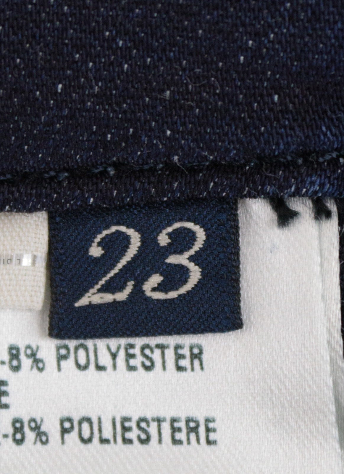 DIESEL Grupee-Ne 0674Y Womens Jeans W23 Sweat Jogg Slim Cotton Stretch Blue