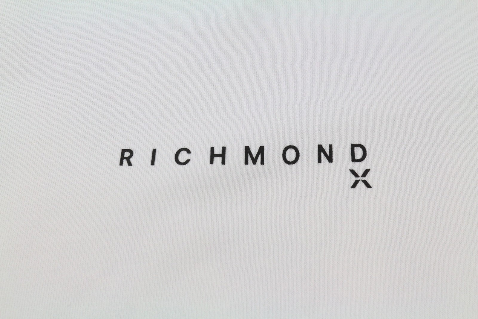 RICHMOND X Mens Sweatshirt M White  Cotton  Long Sleeve Pullover