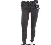 DIESEL Slandy-F 082AM Women's Jeans W26/L32 Super Slim Grey Skinny Cotton