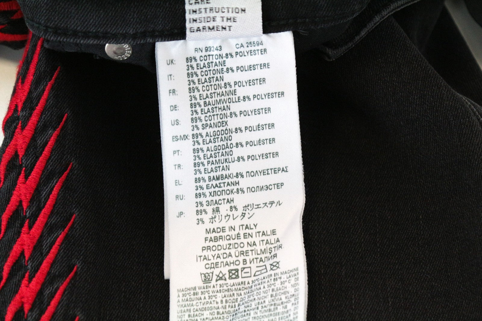 DIESEL Slandy-F 082AM Women's Jeans W26/L32 Super Slim Grey Skinny Cotton