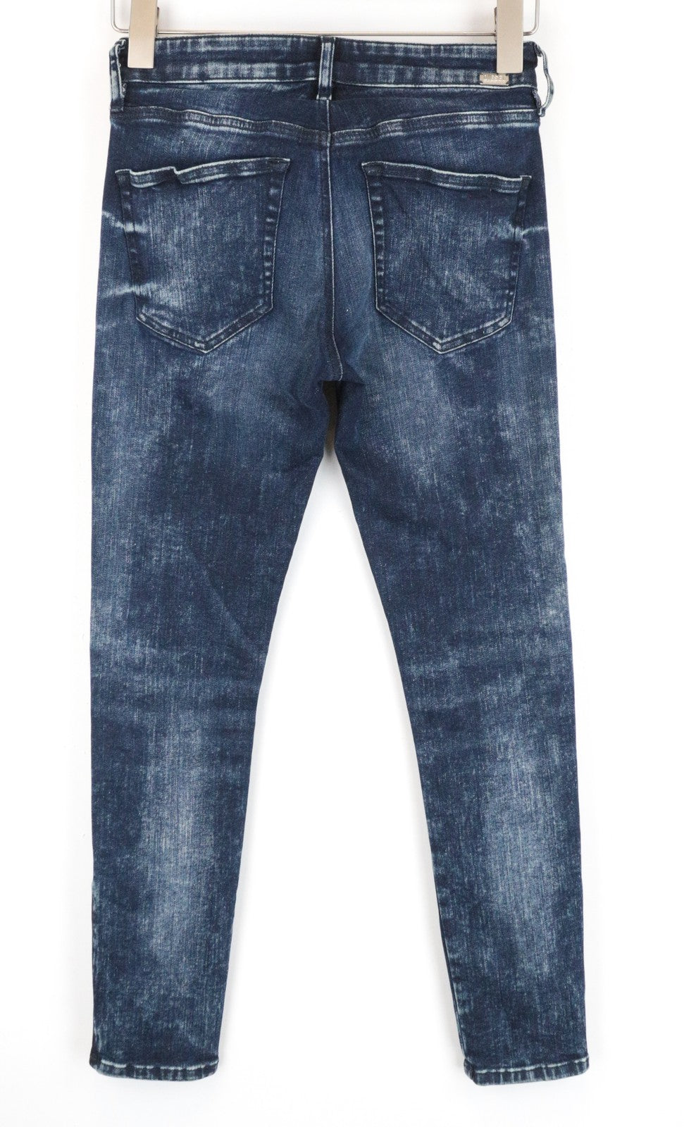 DIESEL Slandy-Zip 069GW Women's W26/L30 Super Skinny Stretch Blue Cotton Jeans