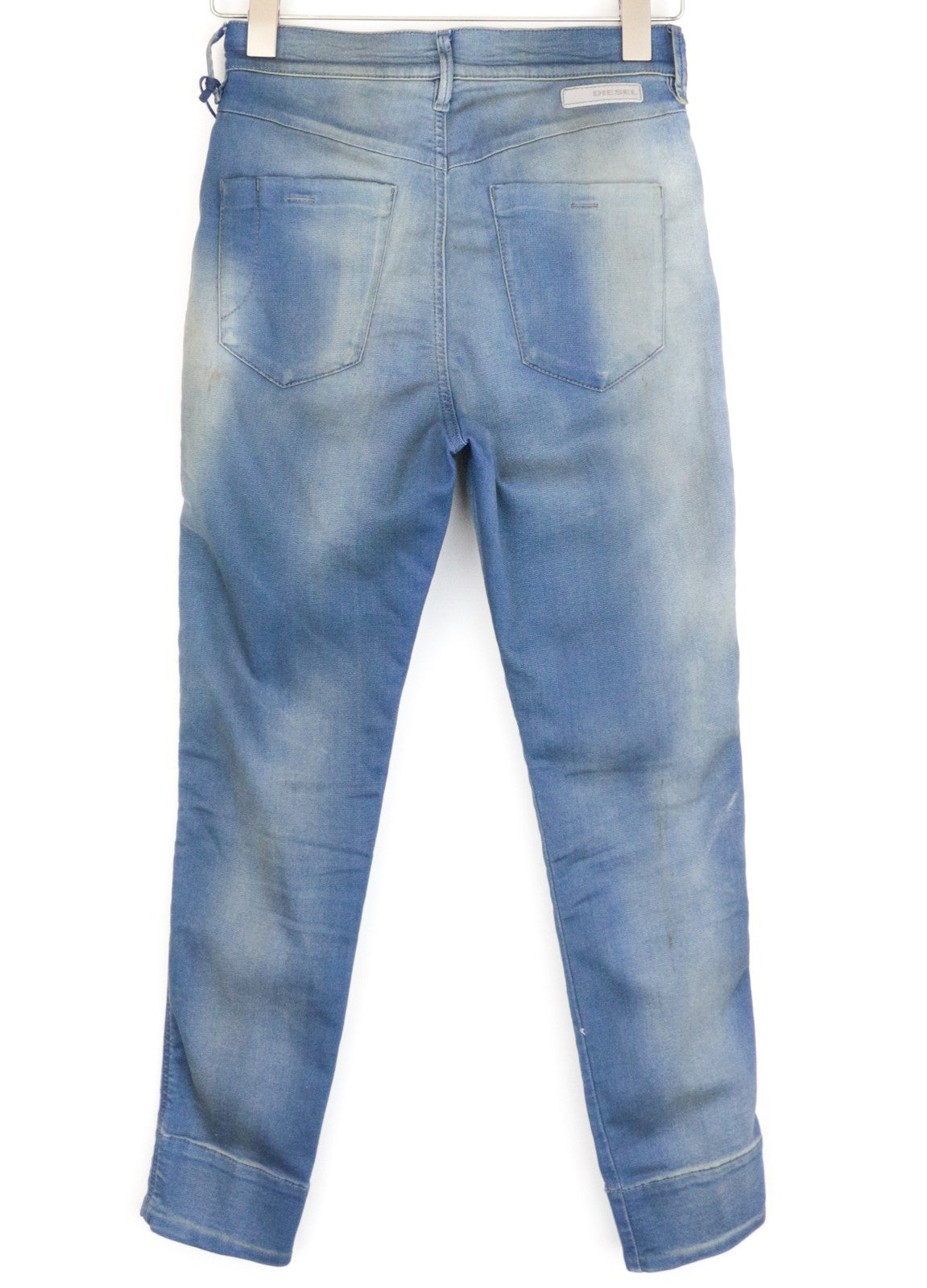 DIESEL Chino-F-Ne 0682B Women's W23 Blue Aged Jogg Boyfriend Fit Jeans