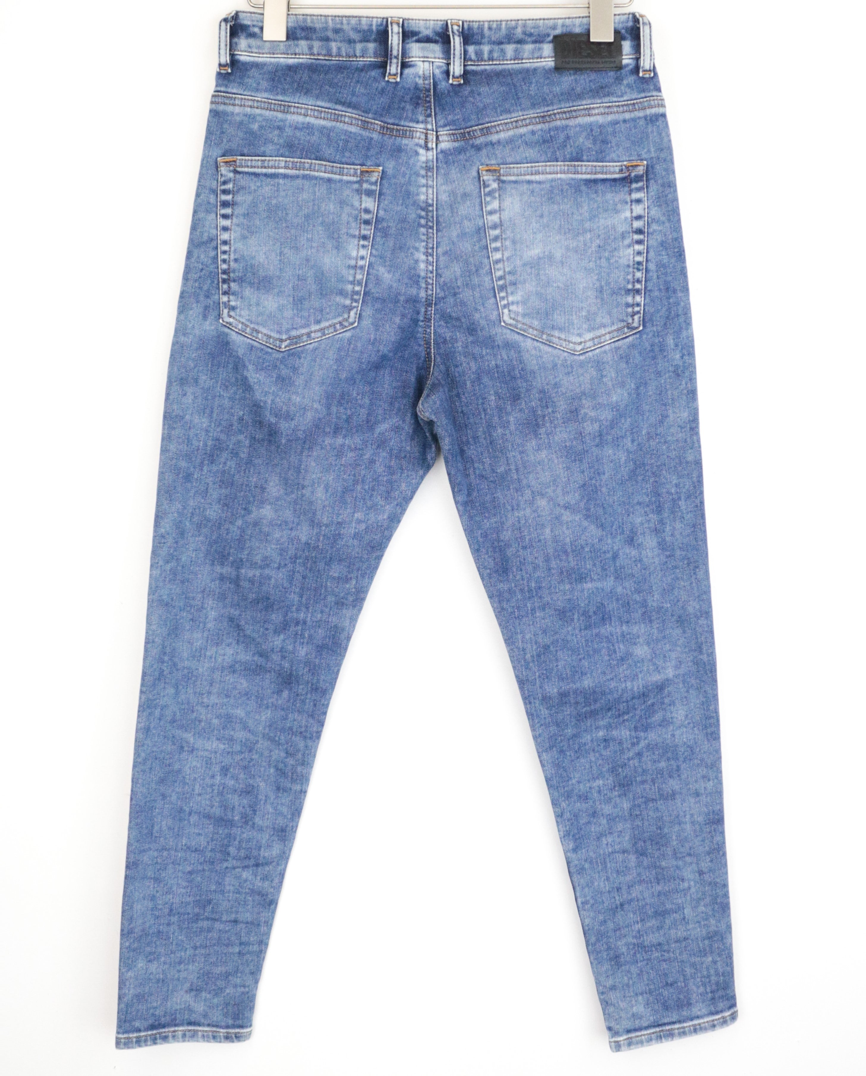 DIESEL Candys-T 0870K Women's Jeans W27 Blue Cotton Stretch Wash Regular Fit