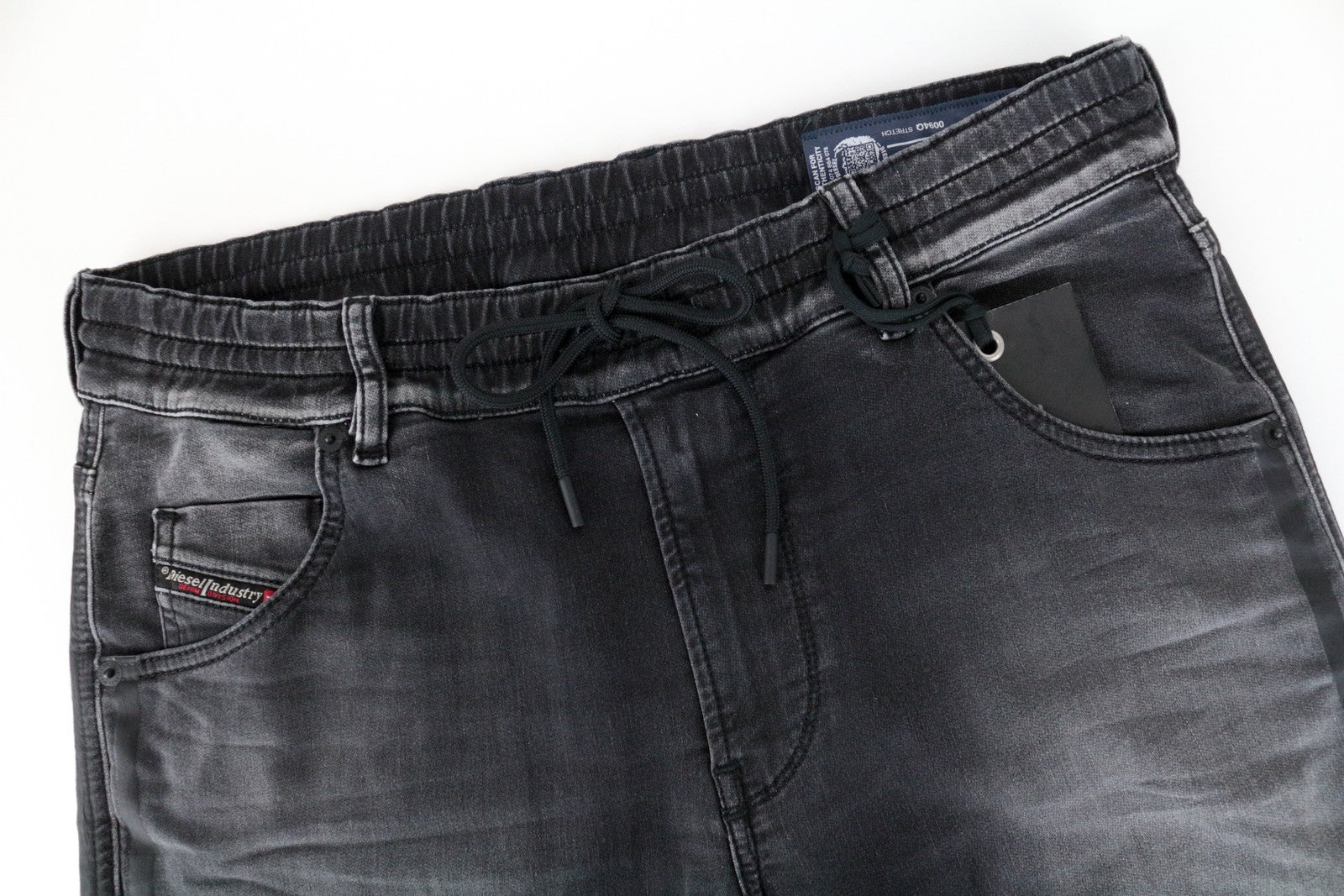 DIESEL Krailey R-SP-NE 0094Q Women's W27 Jogg Jeans Grey Slim Stretchy