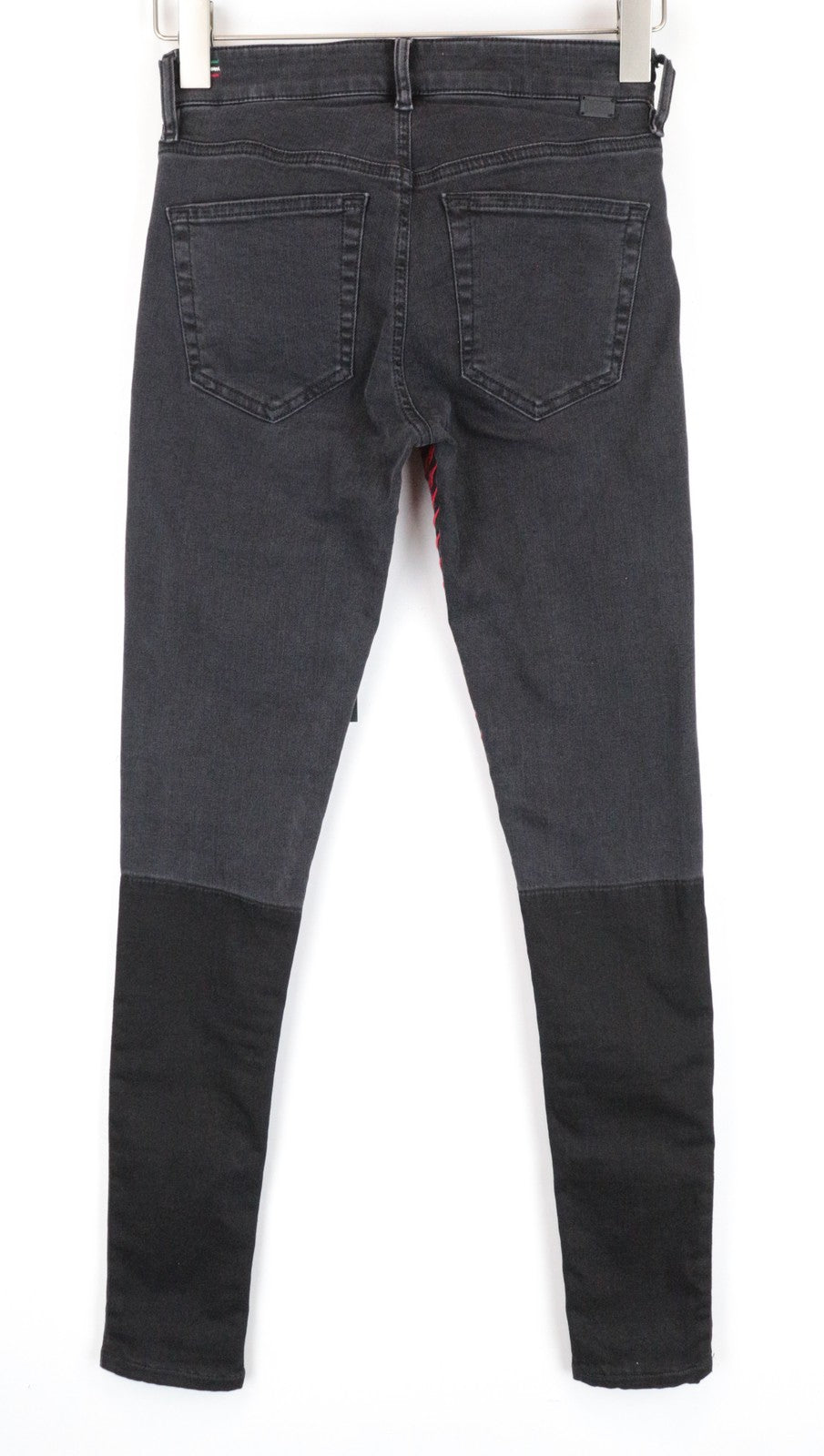 DIESEL Slandy-F 082AM Women's W28/L30 Grey Slim Fit Super Skinny Cotton Denim