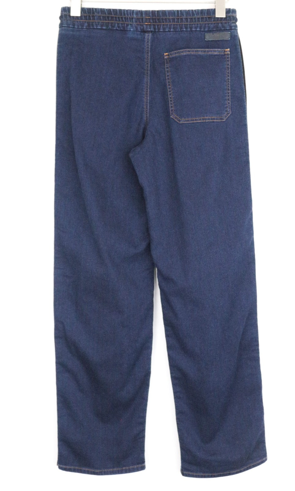 DIESEL Abbie-Ne 069AW Women's W27 Jogg Wide Leg Blue Cotton Stretch Jeans