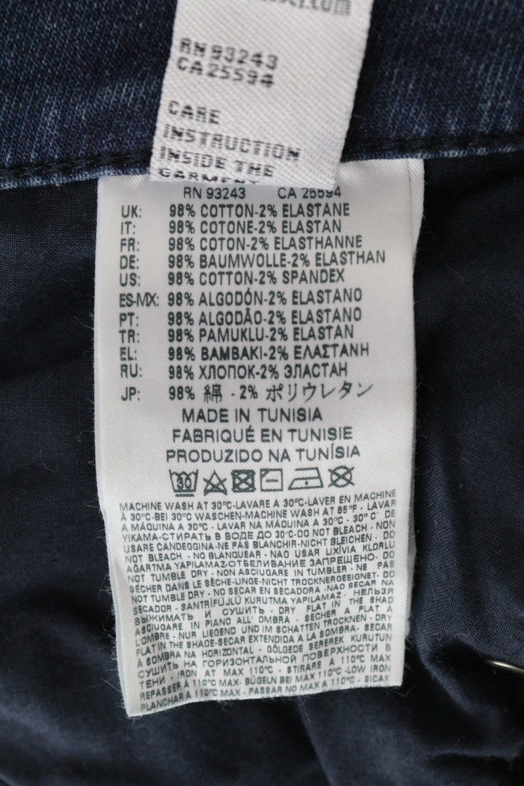 DIESEL Belthy-Ne 084PE Women's W27 Jogg Blue Straight Stretch Cotton Fit Jeans