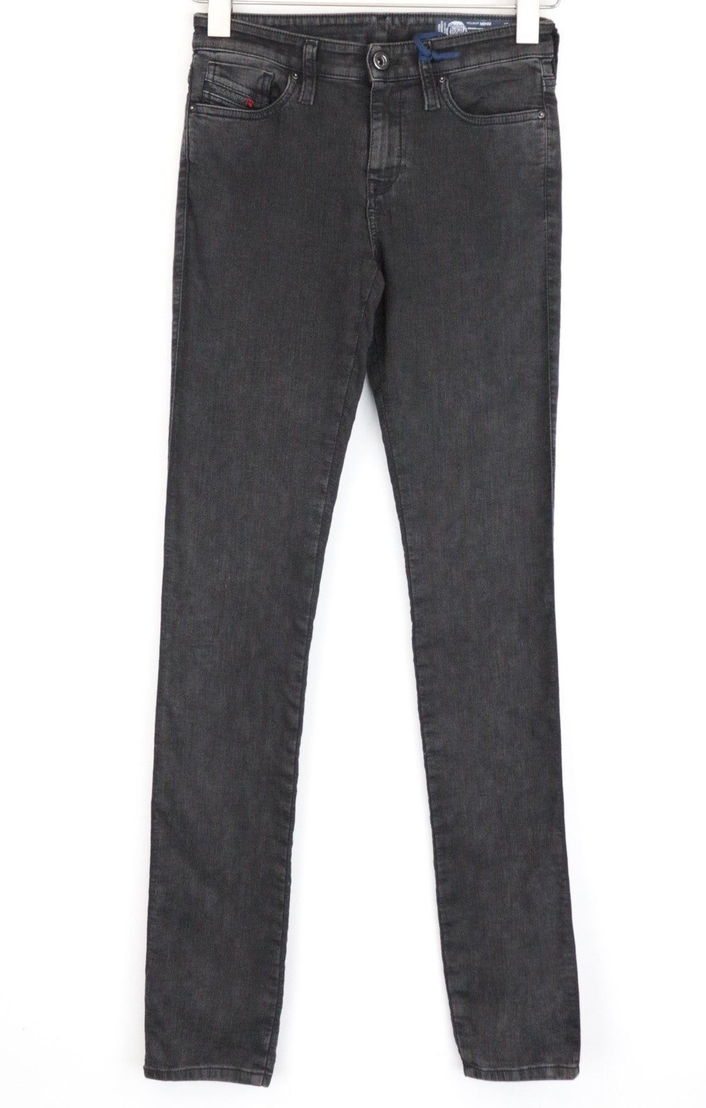 DIESEL Skinzee-NE R648N Women's W27 Skinny Jogg Grey Cotton Stretch Denim