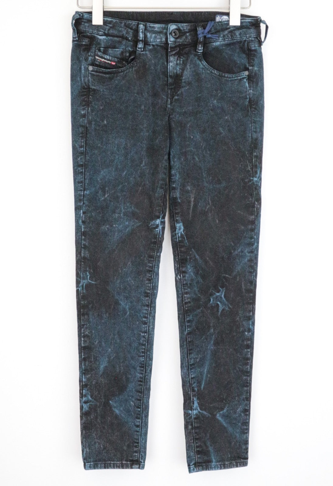 DIESEL D-Ollies-SP-NE 084AF Women's W26 Jogg Blue Stretch Slim Fit Jeans