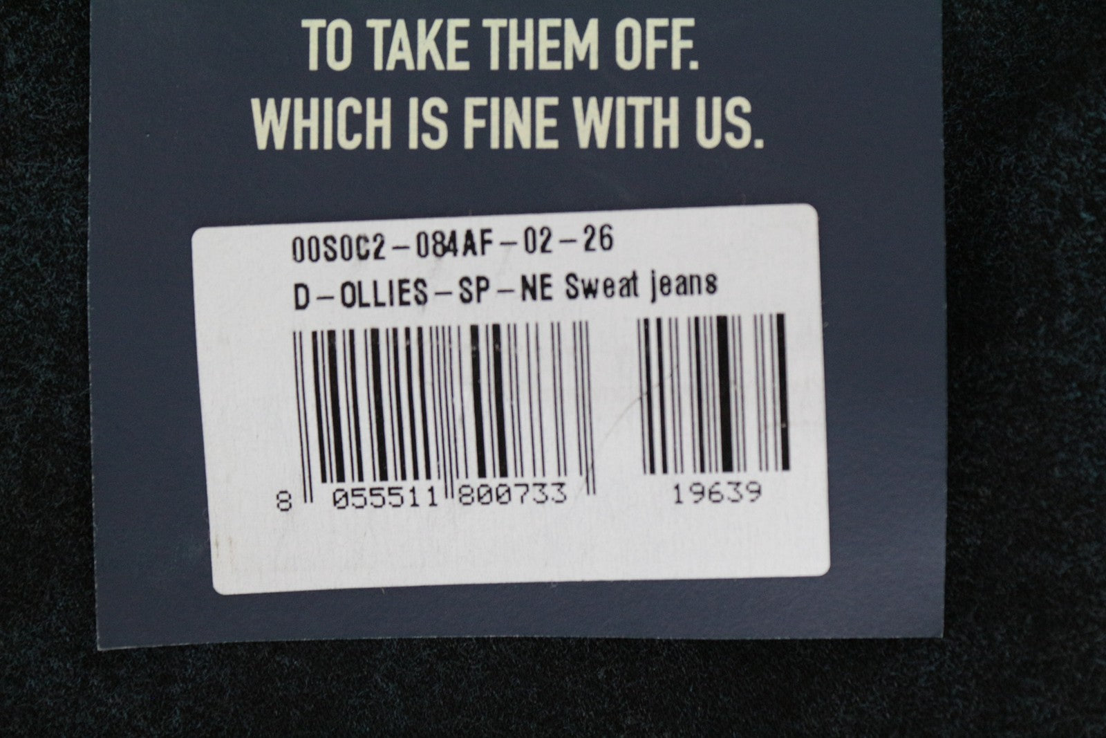 DIESEL D-Ollies-SP-NE 084AF Women's W26 Jogg Blue Stretch Slim Fit Jeans