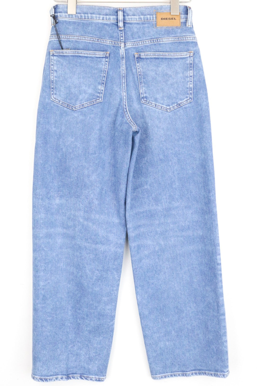 DIESEL Widee 087AR Women's W26/L32 Blue Straight Wash Fit Cotton Stretch Jeans