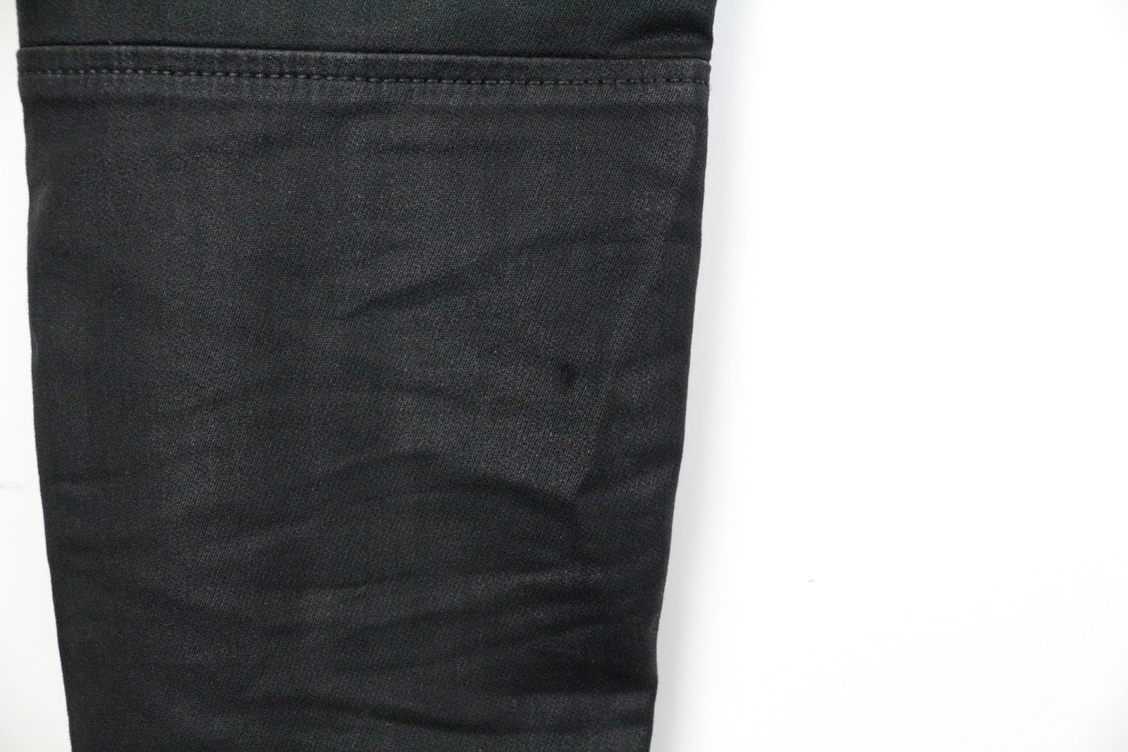 DIESEL D-Ollies 069RK Women's Jeans W26 Slim Fit Black Jogg Waxed Stretch Pants