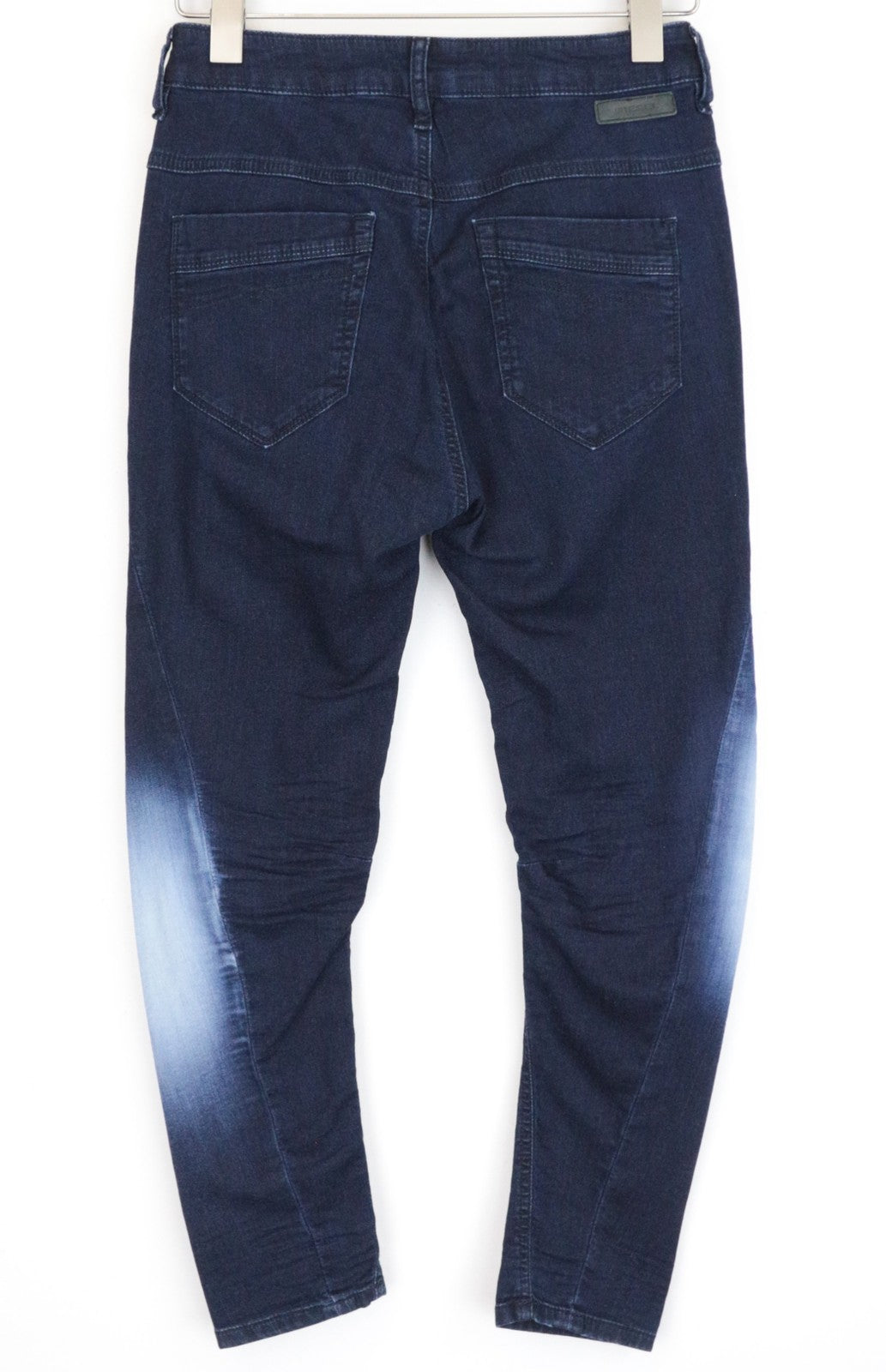 DIESEL Fayza-Ne 0687D Women's Jeans W25 Blue Jogg Boyfriend Fit Stretch Wash