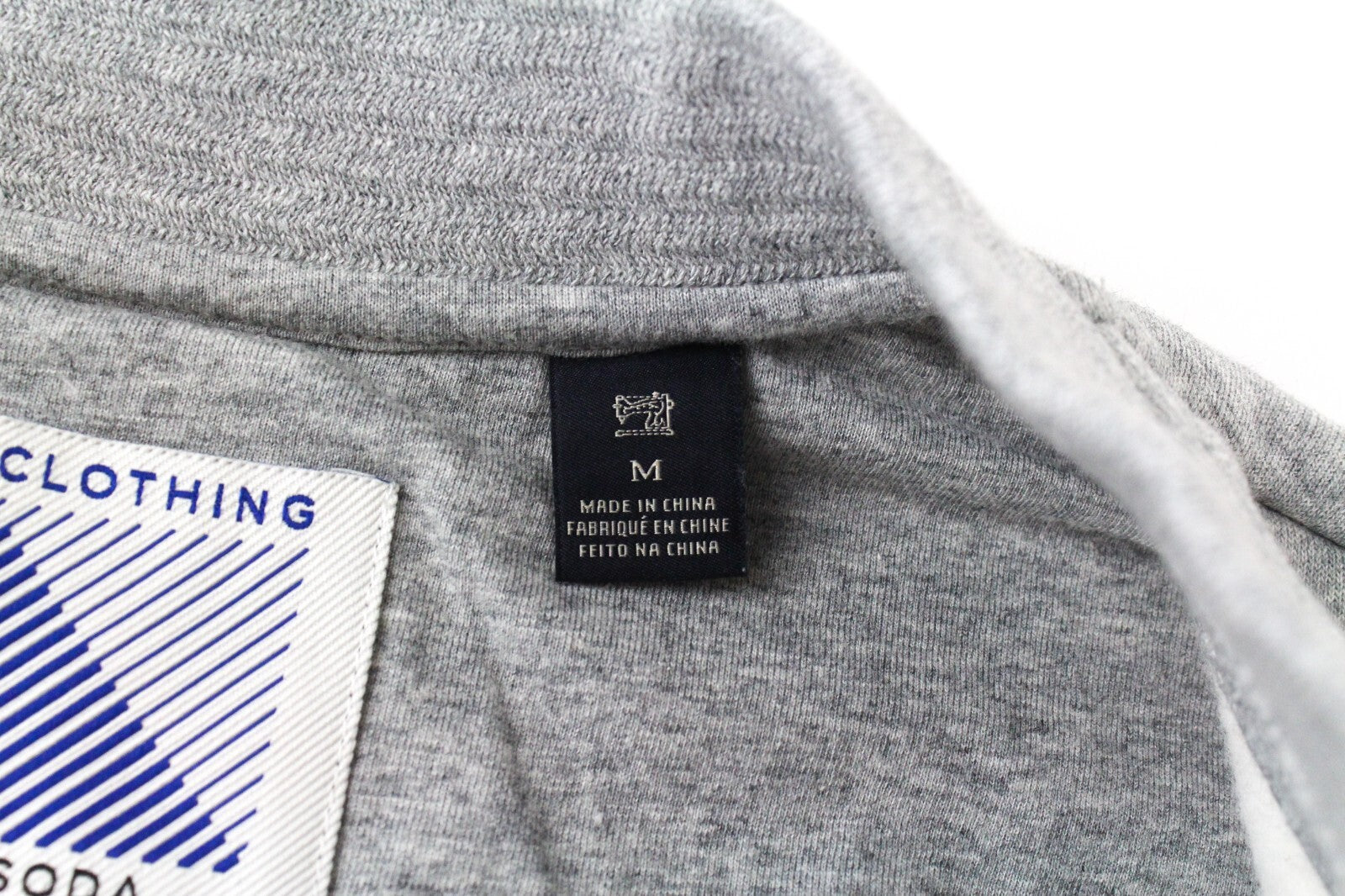 SCOTCH &amp; SODA Couture pilka M vyriška striukė su bomber užtrauktuku ilgomis rankovėmis 