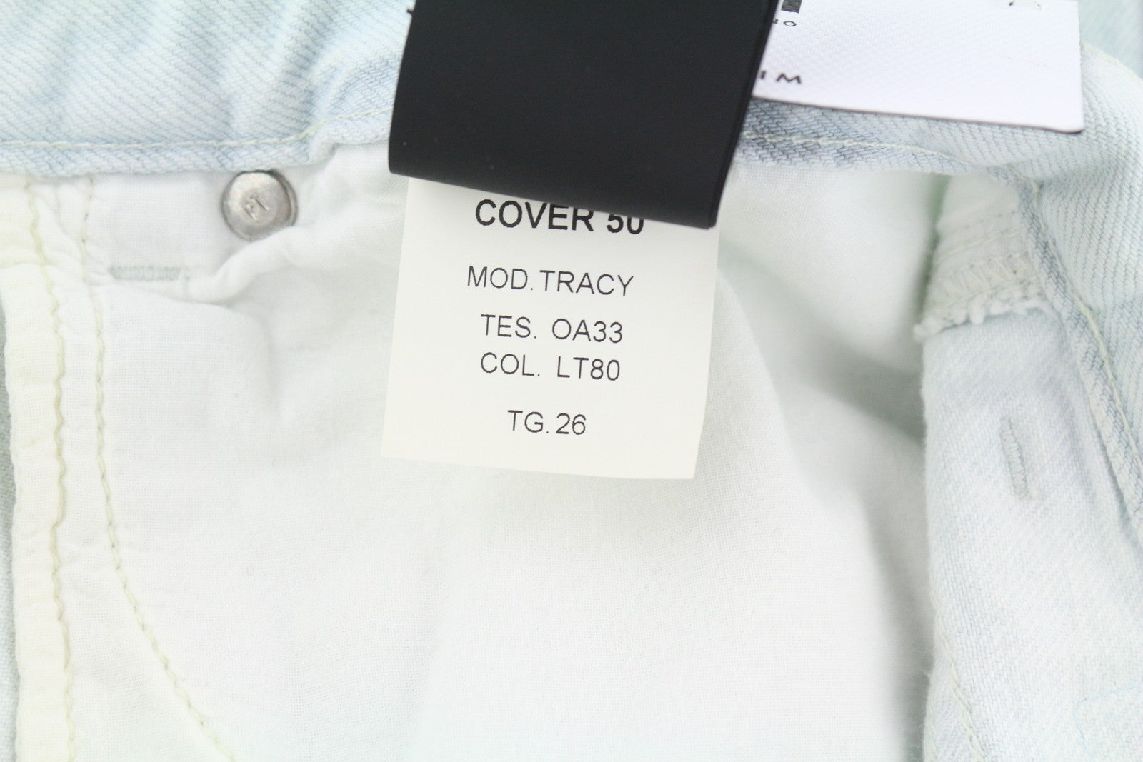 PT TORINO Tracy Womens Jeans W26  Blue Straight  Ankle Length Zip Fly