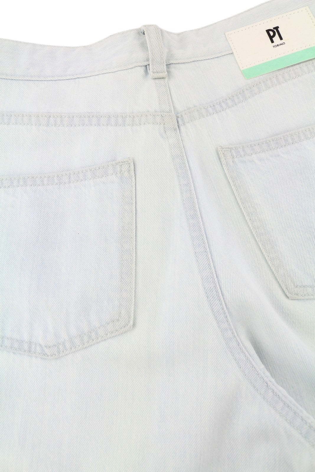 PT TORINO Tracy Womens Jeans W26  Blue Straight  Ankle Length Zip Fly