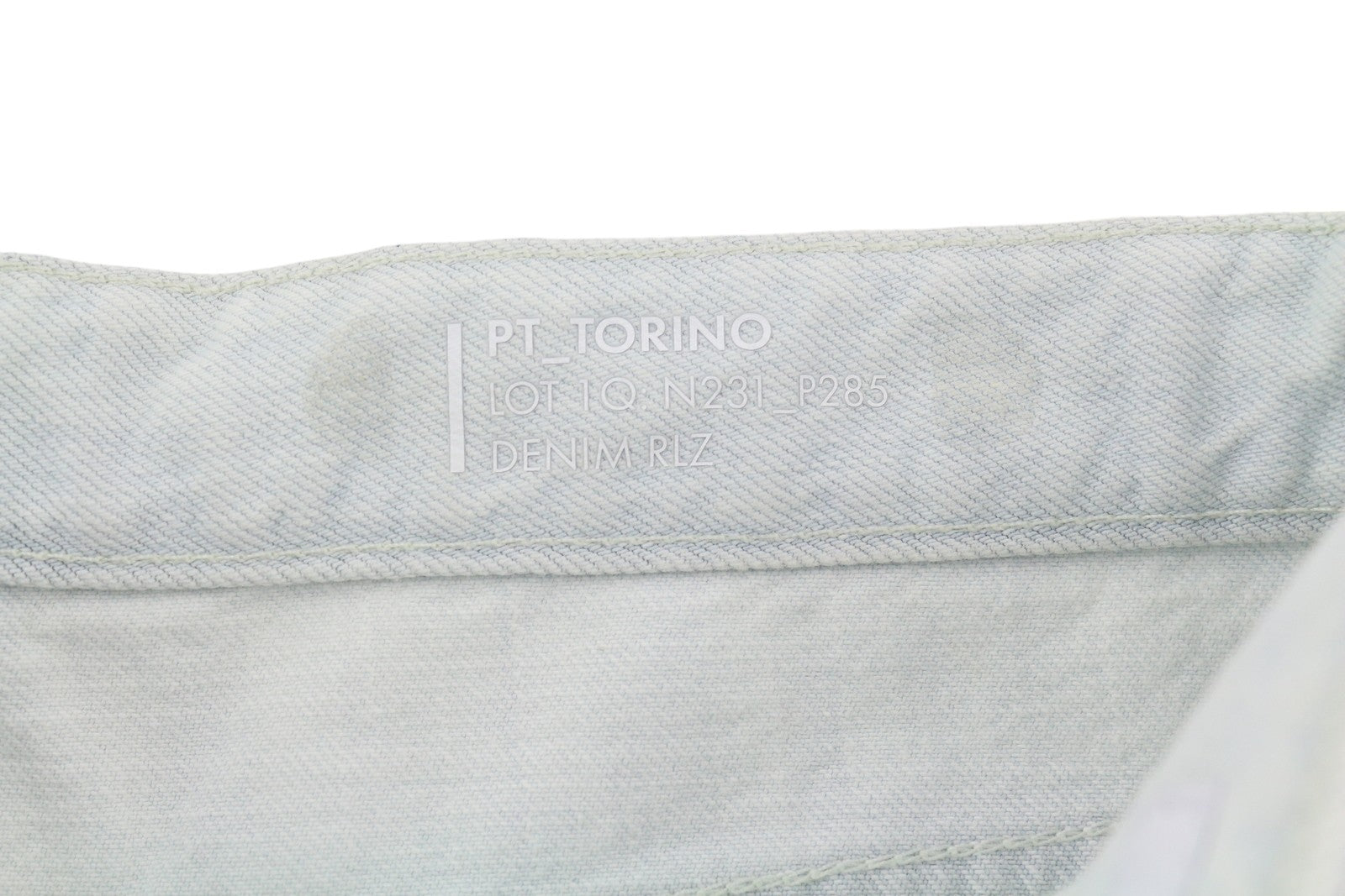 PT TORINO Tracy Womens Jeans W26  Blue Straight  Ankle Length Zip Fly