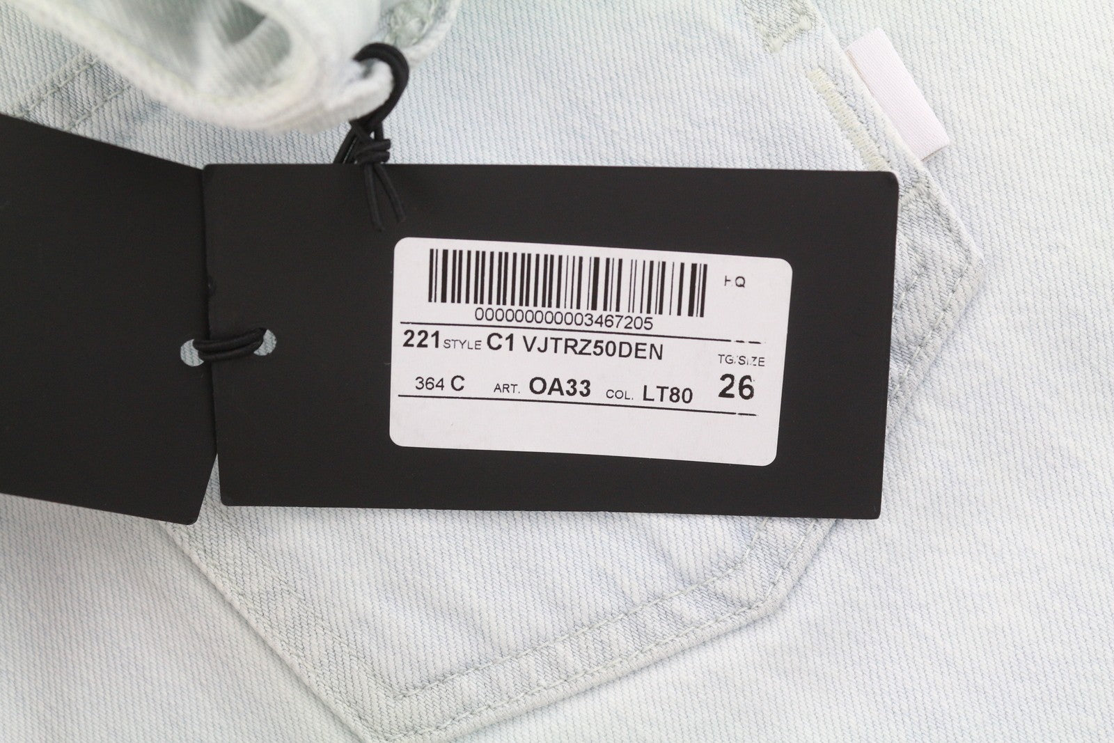 PT TORINO Tracy Womens Jeans W26  Blue Straight  Ankle Length Zip Fly