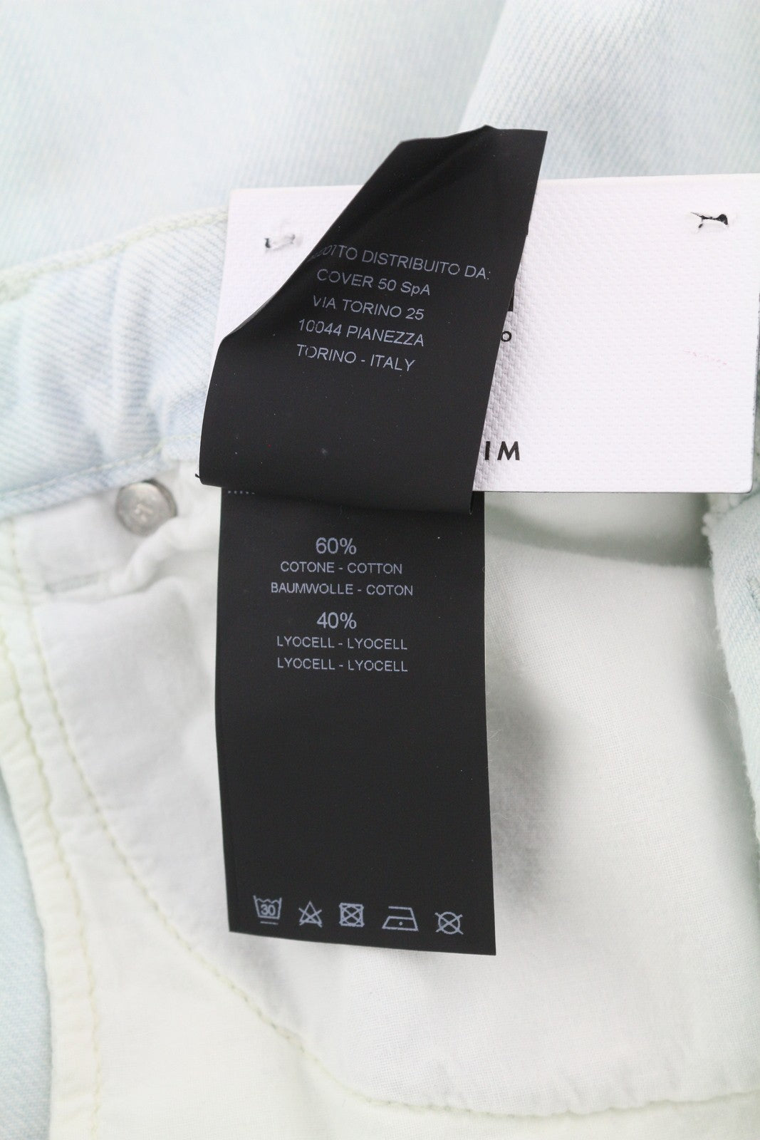 PT TORINO Tracy Womens Jeans W26  Blue Straight  Ankle Length Zip Fly