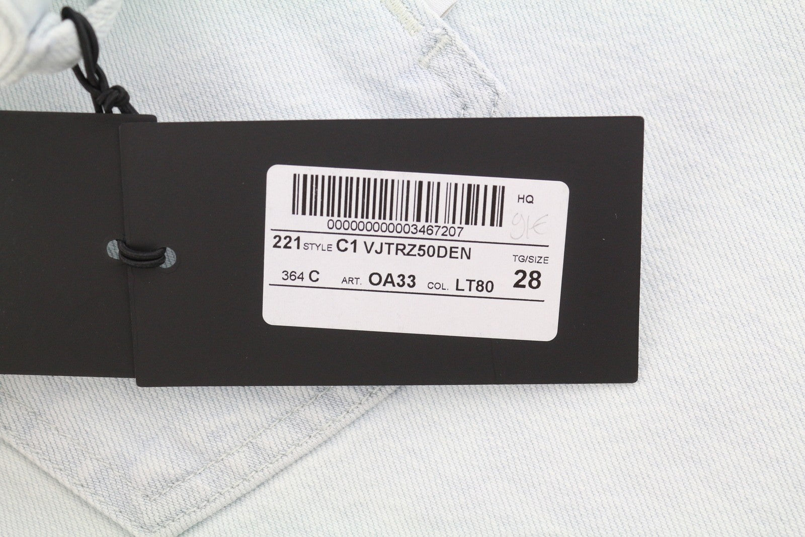 PT TORINO Tracy Womens Jeans W28  Blue Straight  Ankle Length Zip Fly