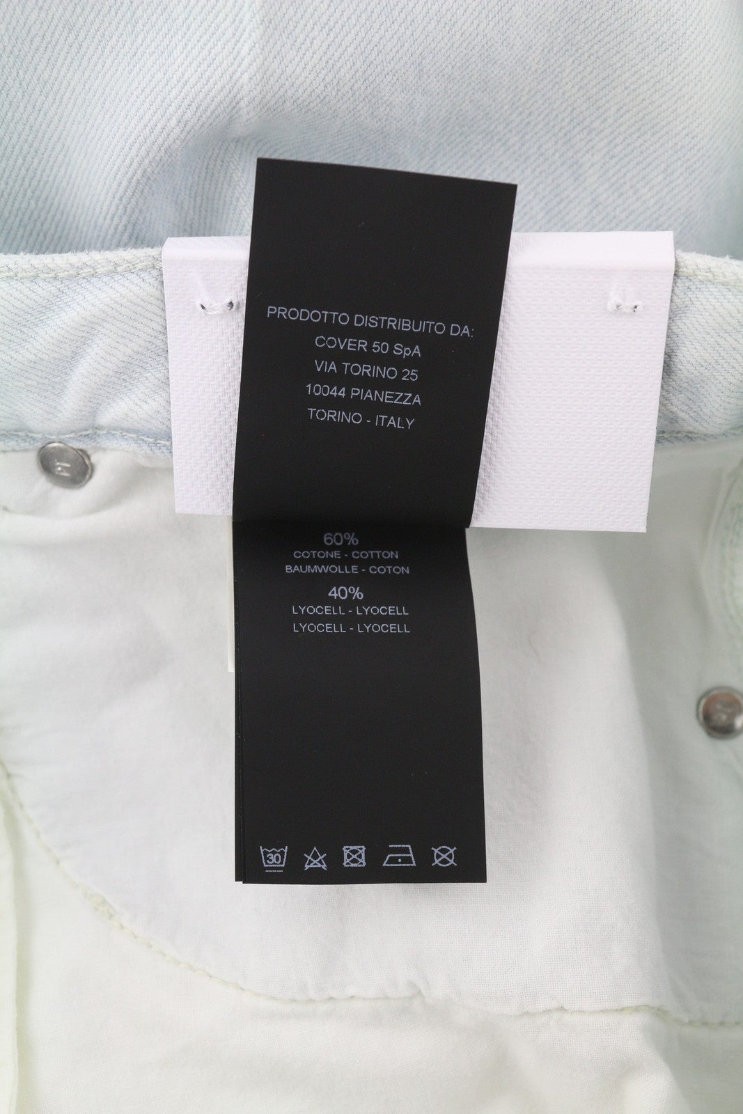 PT TORINO Tracy Womens Jeans W28  Blue Straight  Ankle Length Zip Fly