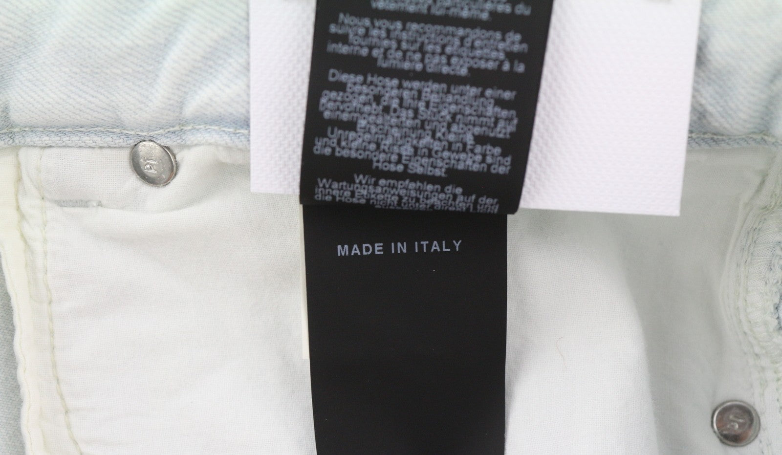 PT TORINO Tracy Womens Jeans W28  Blue Straight  Ankle Length Zip Fly