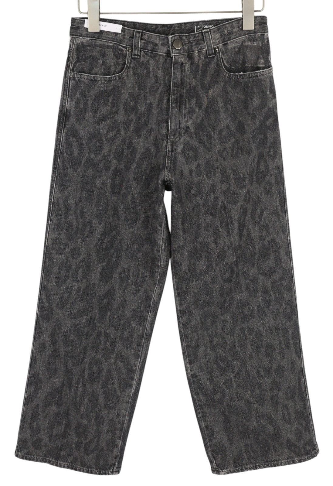 PT TORINO Tracy Womens Jeans W28 Grey  Washed Straight  Ankle Length