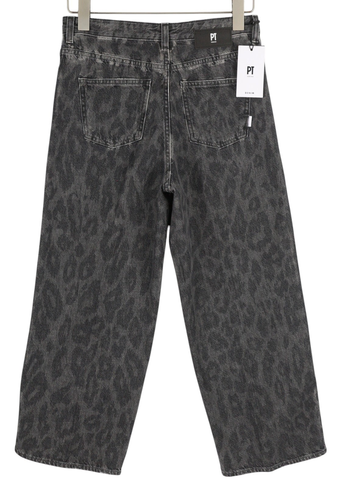 PT TORINO Tracy Womens Jeans W28 Grey  Washed Straight  Ankle Length