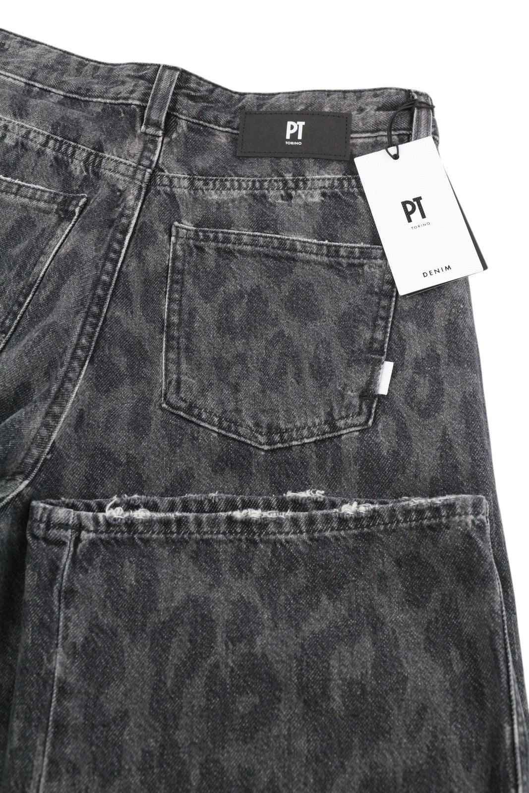 PT TORINO Tracy Womens Jeans W28 Grey  Washed Straight  Ankle Length