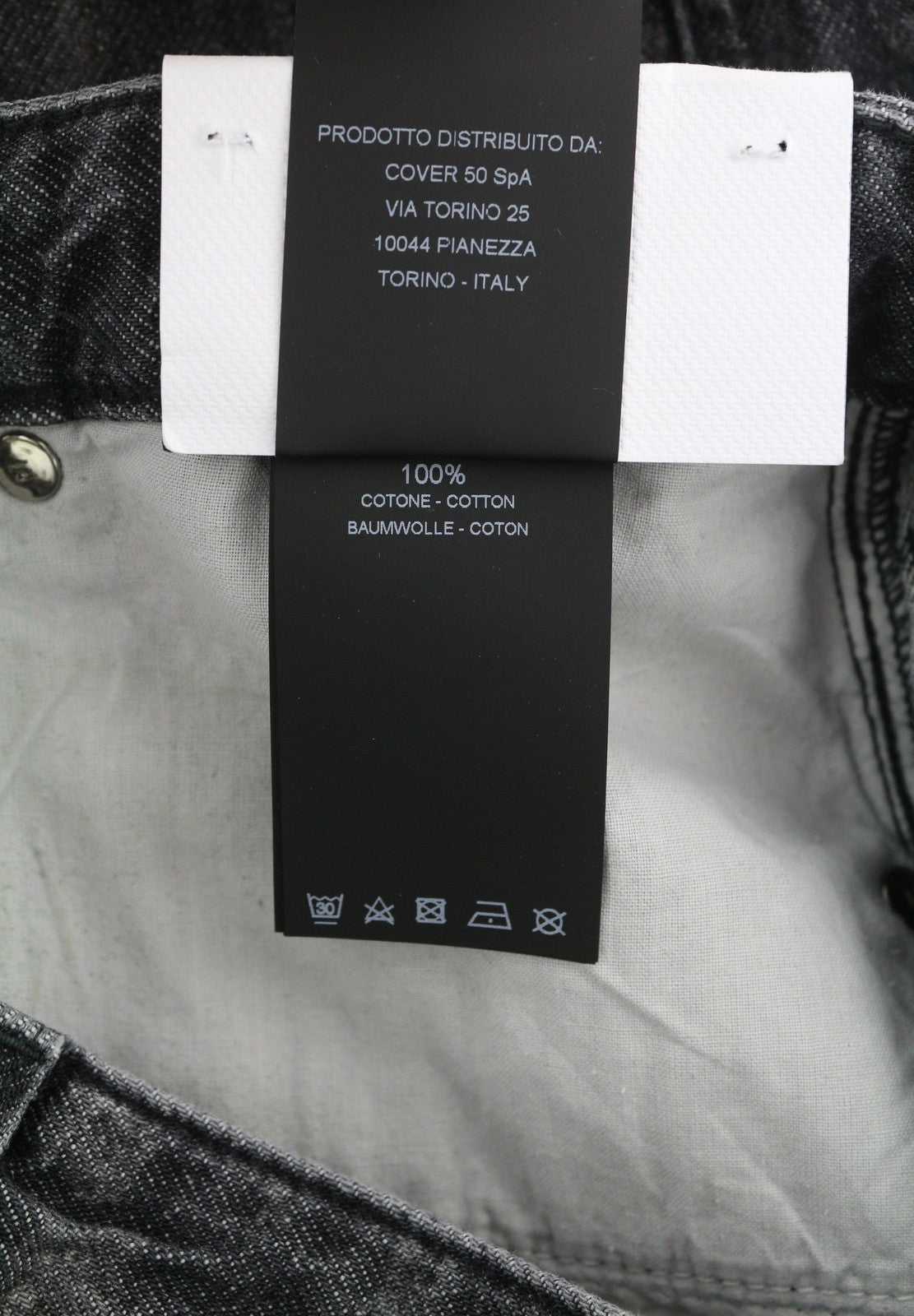 PT TORINO Tracy Womens Jeans W28 Grey  Washed Straight  Ankle Length