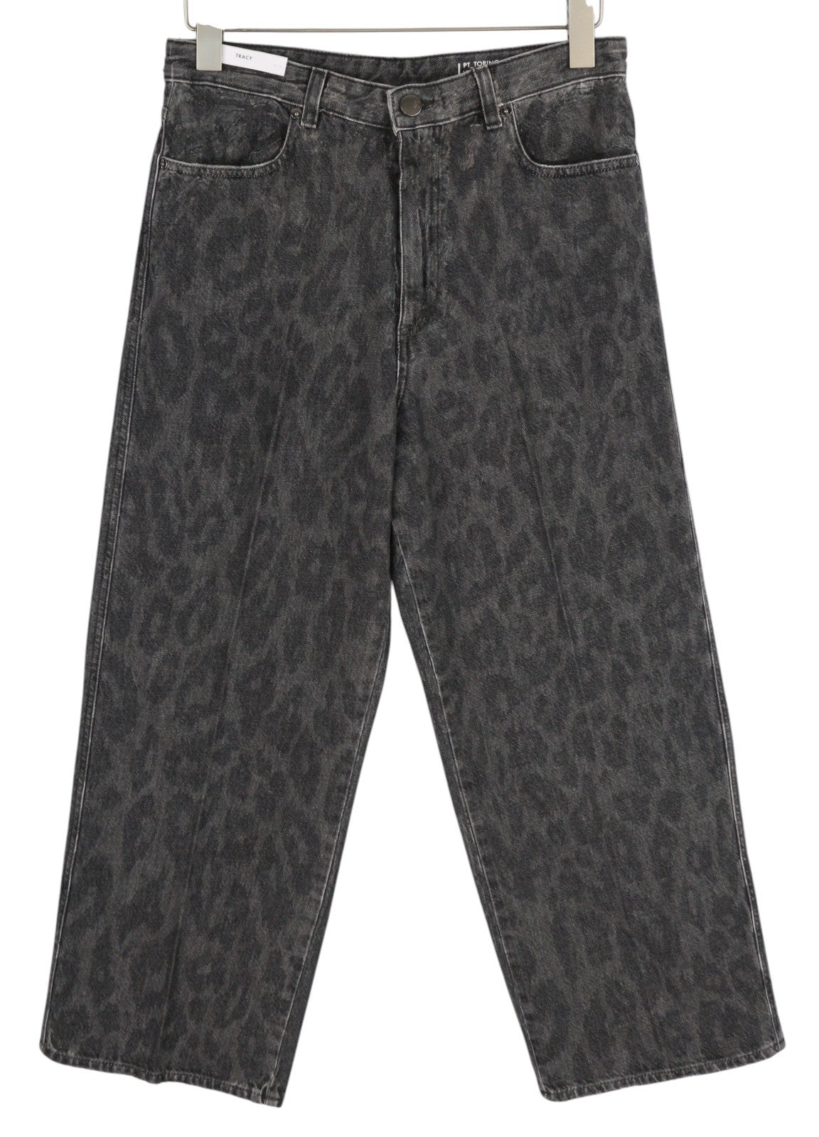 PT TORINO Tracy Womens Jeans W30 Grey  Washed Straight  Ankle Length